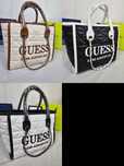 Torba torebka pikowana damska Guess  kuferek duzy