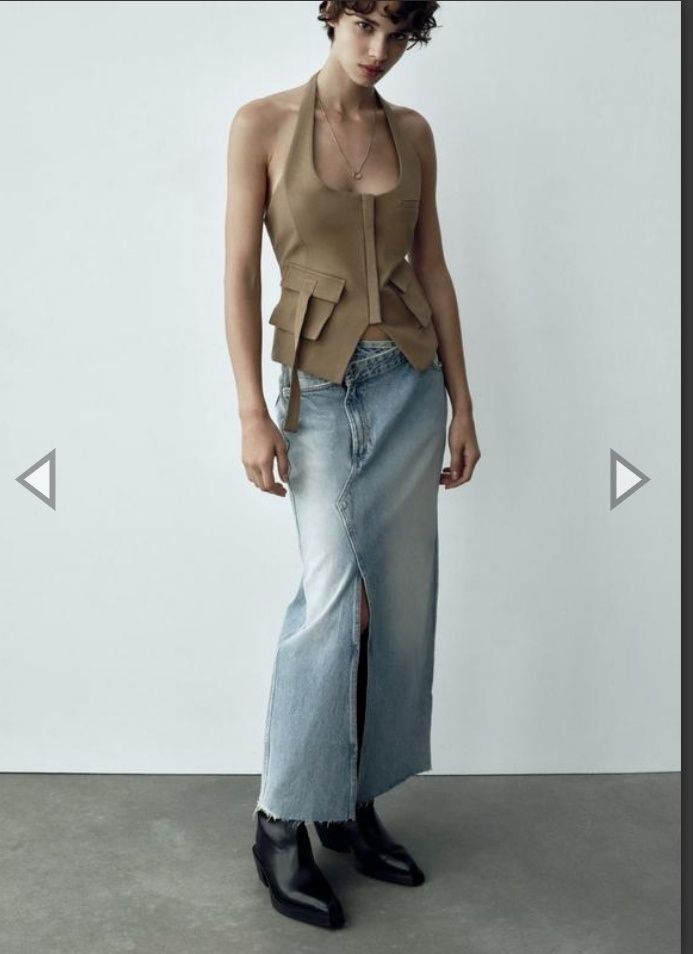 Джинсовая юбка Zara
