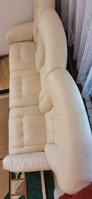 Sofa piękna skóra jak nowa