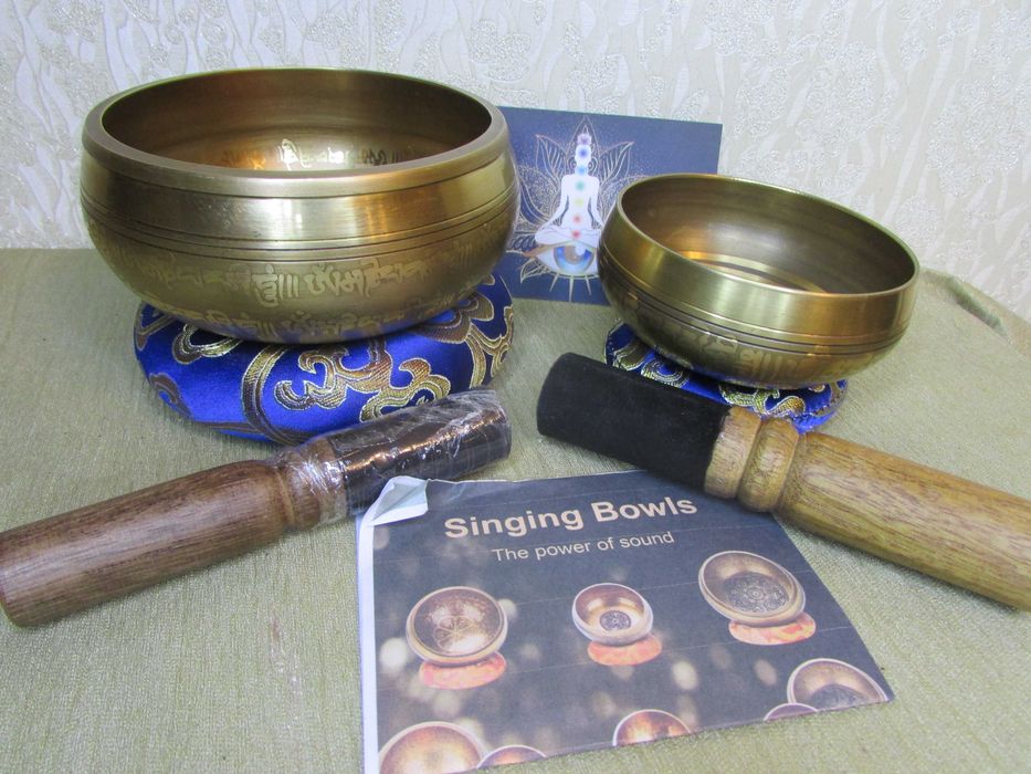 Набір тибетських співаючих чаш, 2 чаші