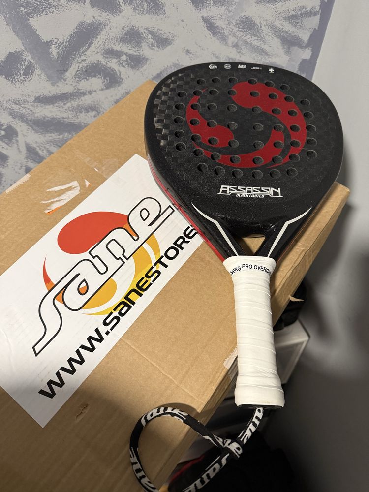 Raquete de padel Sane Assassin Black Limited 2025