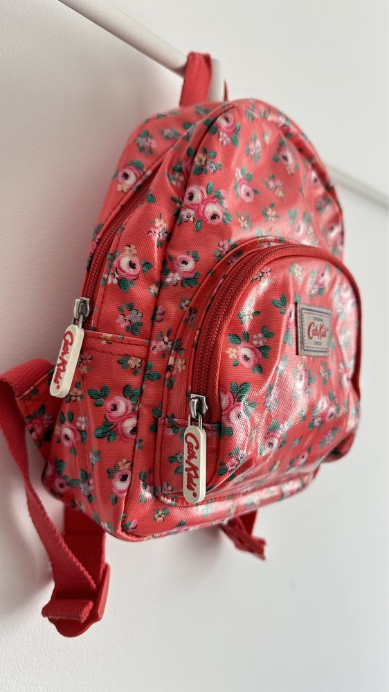 Cath Kidston plecak czerwony w kwiatki