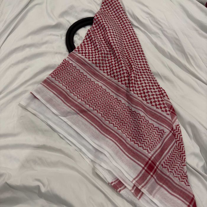 Lenço Sheik Árabe - Cachecol Keffiyeh (Acessório, Fantasia)