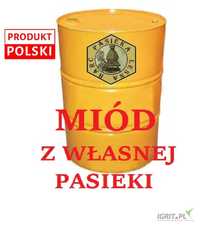 Miód z własnej pasieki wielokwiat majowy Wysoka jakość