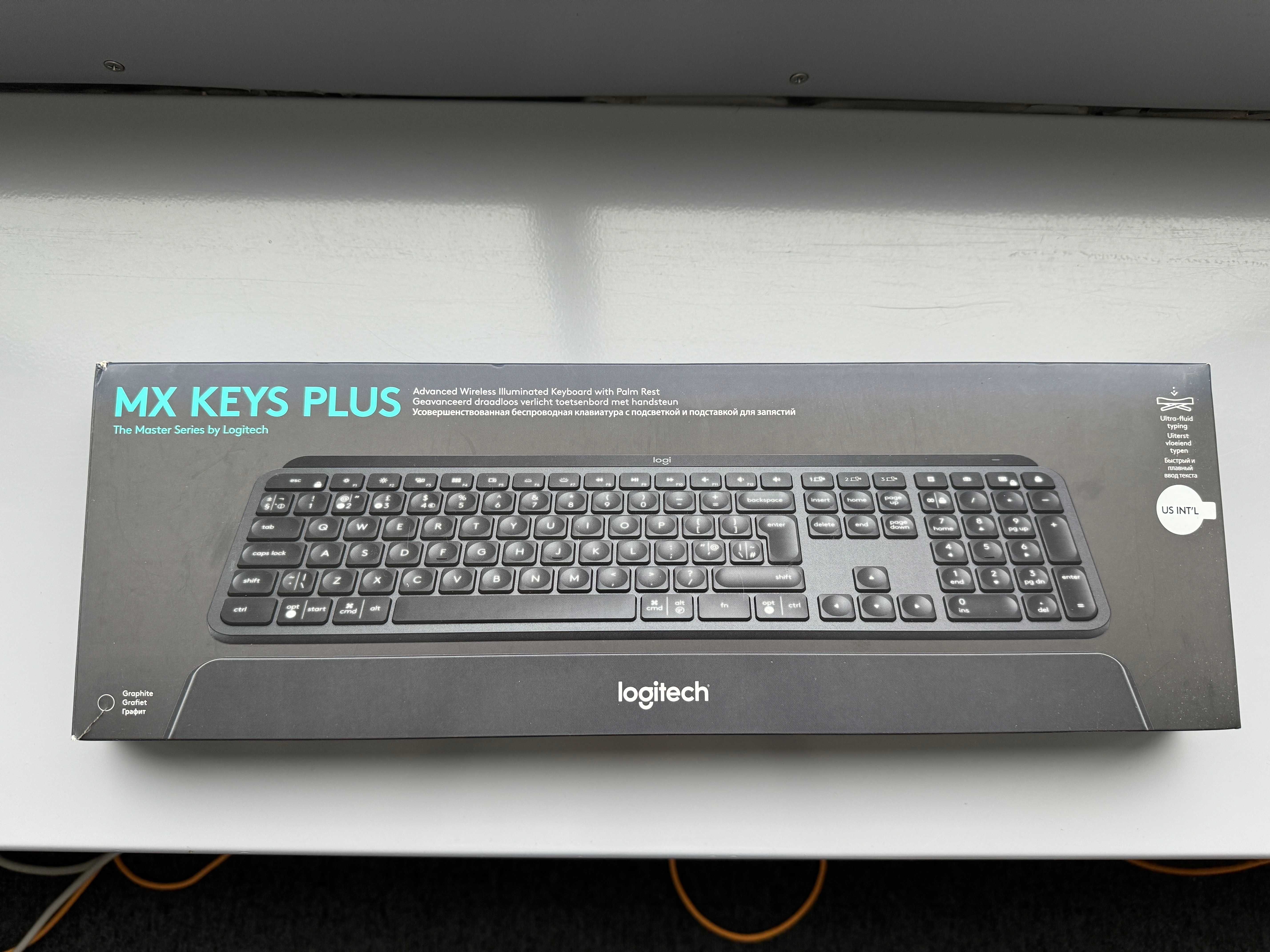 Logitech MX Keys Plus - klawiatura bezprzewodowa