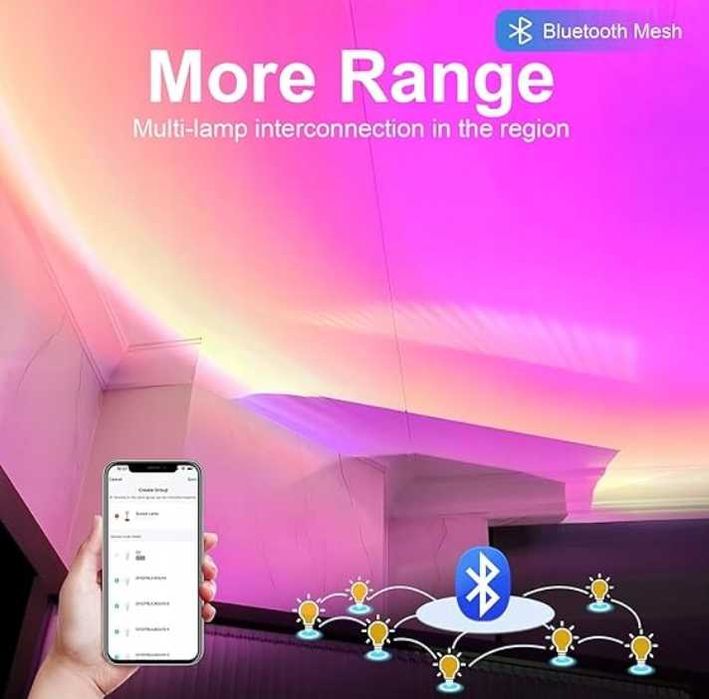 Lampa projekcyjna Sunset GY Bluetooth Mesh LED sterowana aplikacją