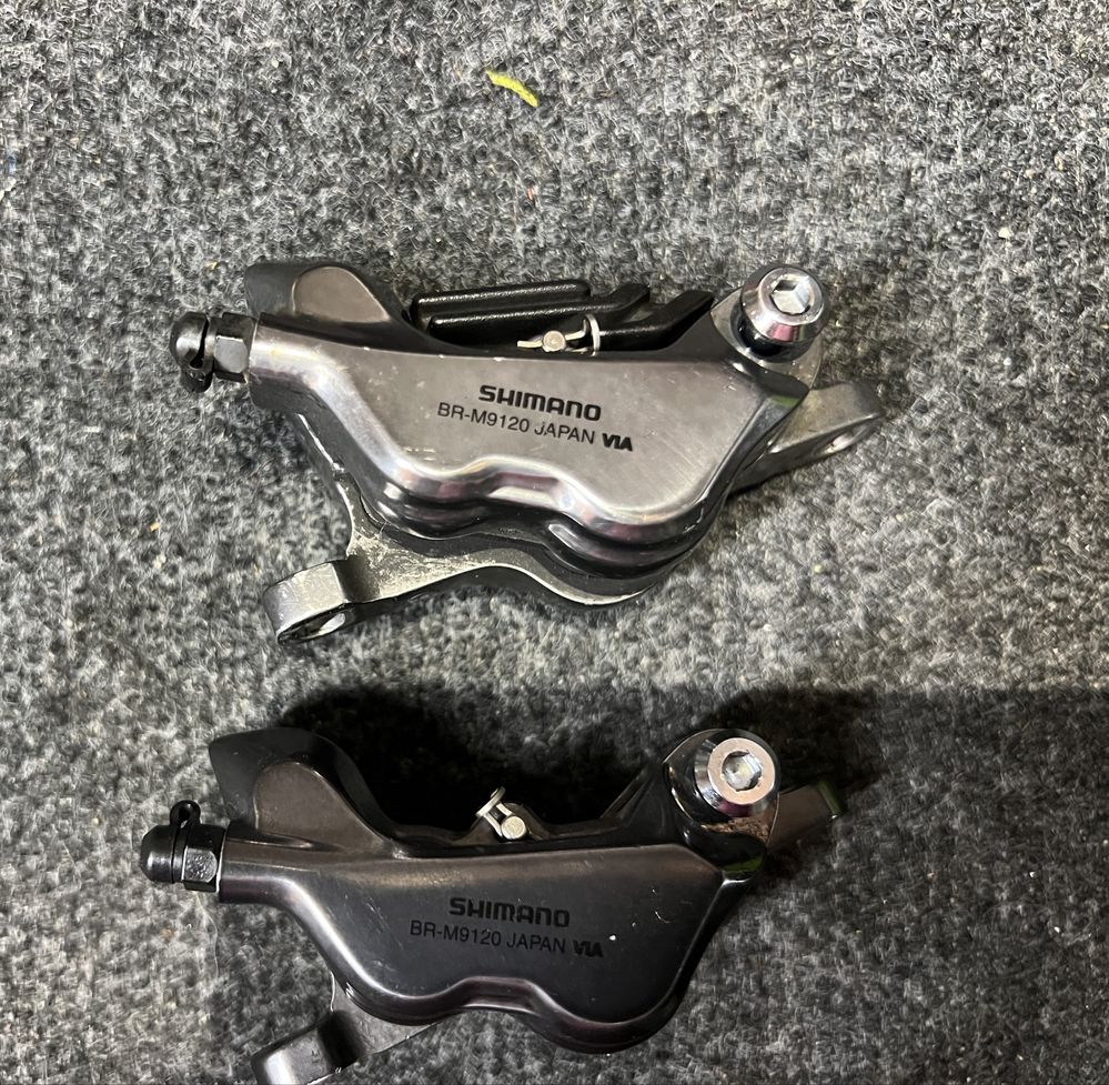 Shimano XTR BR-M9120 zaciski hamulcowe 4 tłoczki