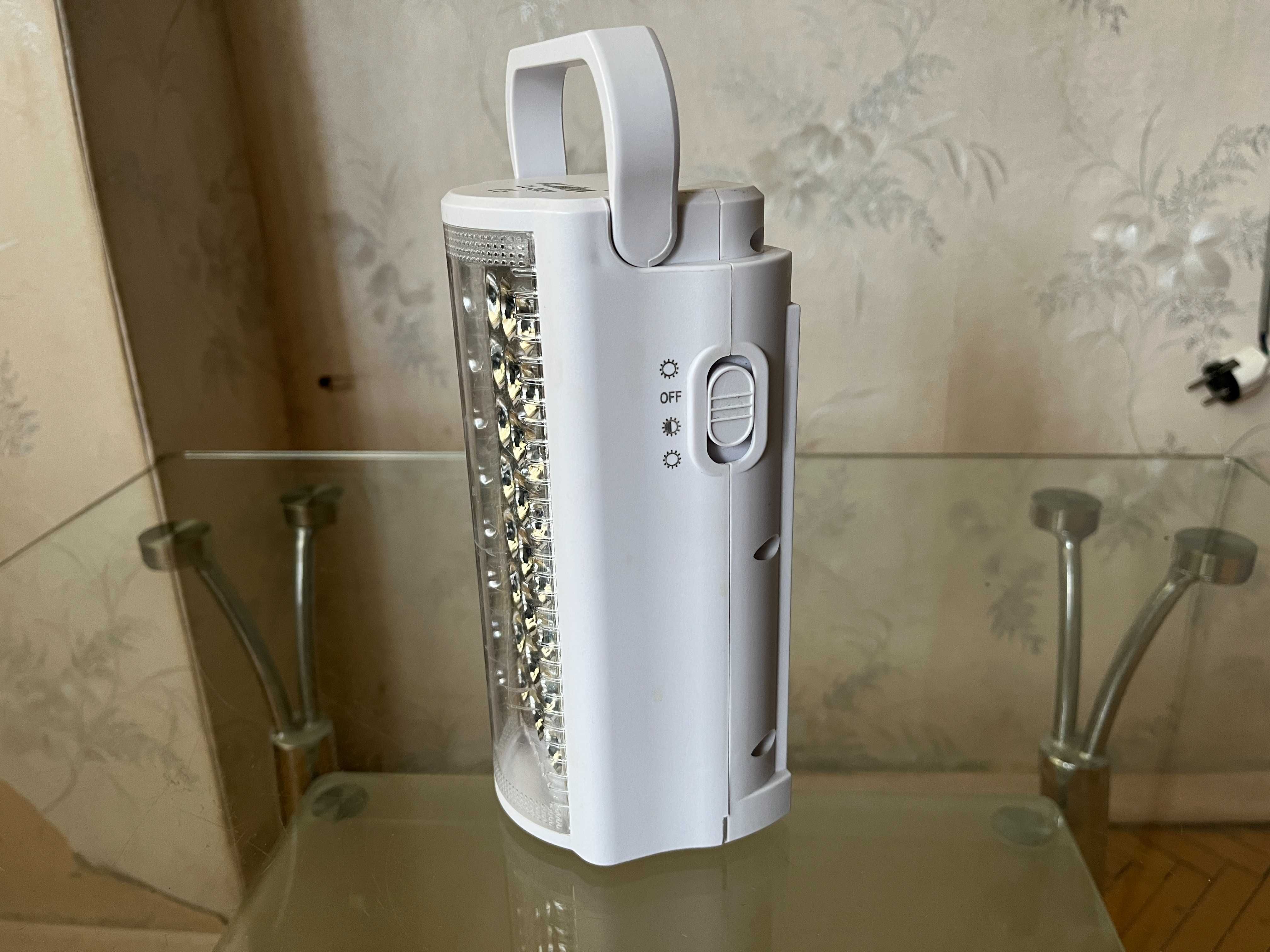 Фонарь светодиодный ALMINA DL-2424 24 LED на аккумуляторе