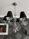 Żyrandol lampa w stylu glamour stan idealny