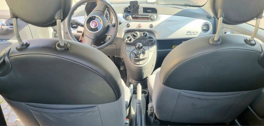 Fiat 500 Lounge 1.2 | 2009 | Inspeção 2026 | 212.000 km | 3.100€