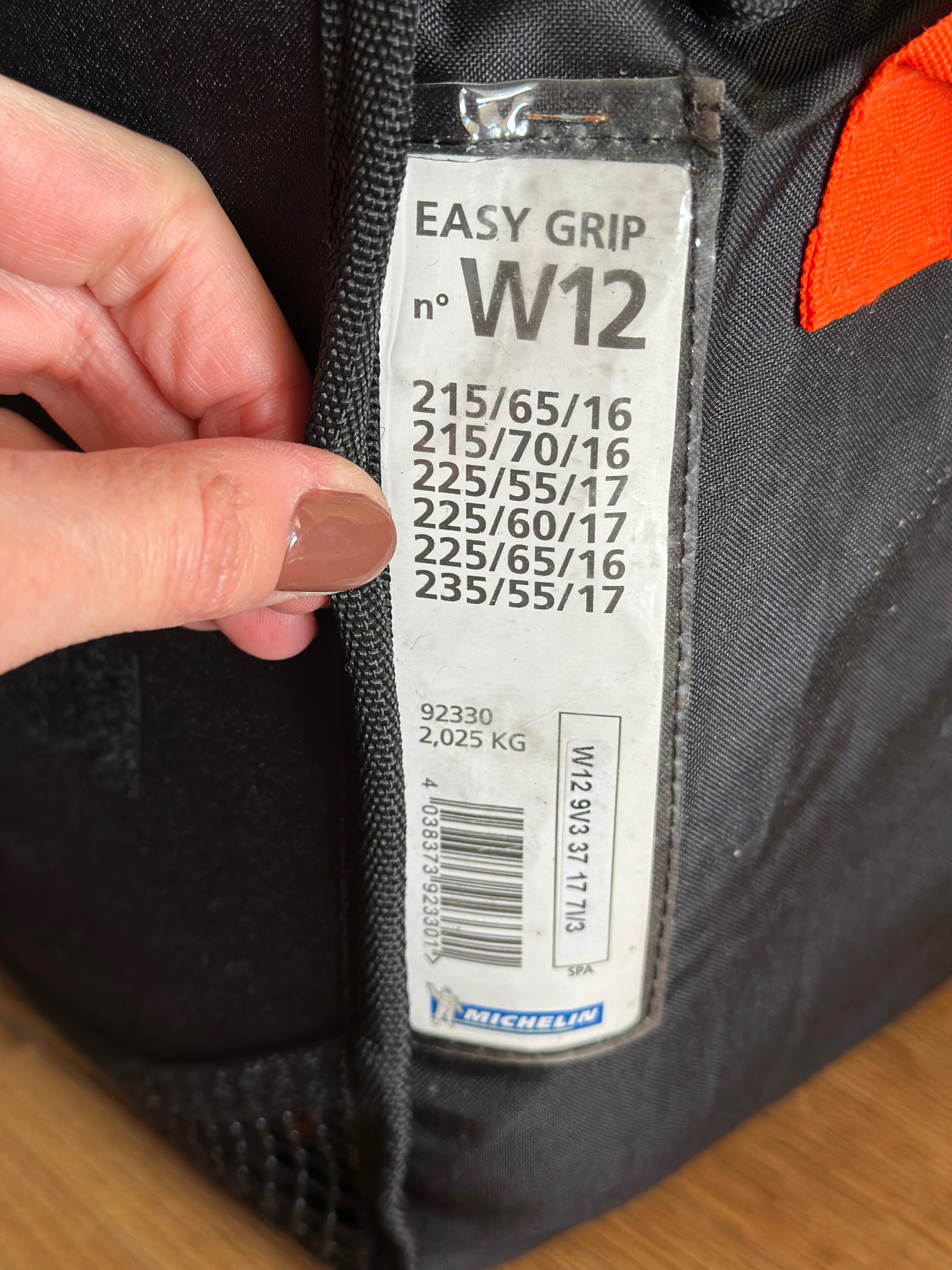 Par de correntes neve Michelin Easy Grip W12