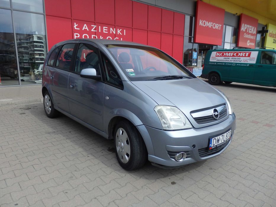 Opel Meriva LIFT 1.6 MPI benzyna, 105KM, 4 szyby elektr, stan b dobry!