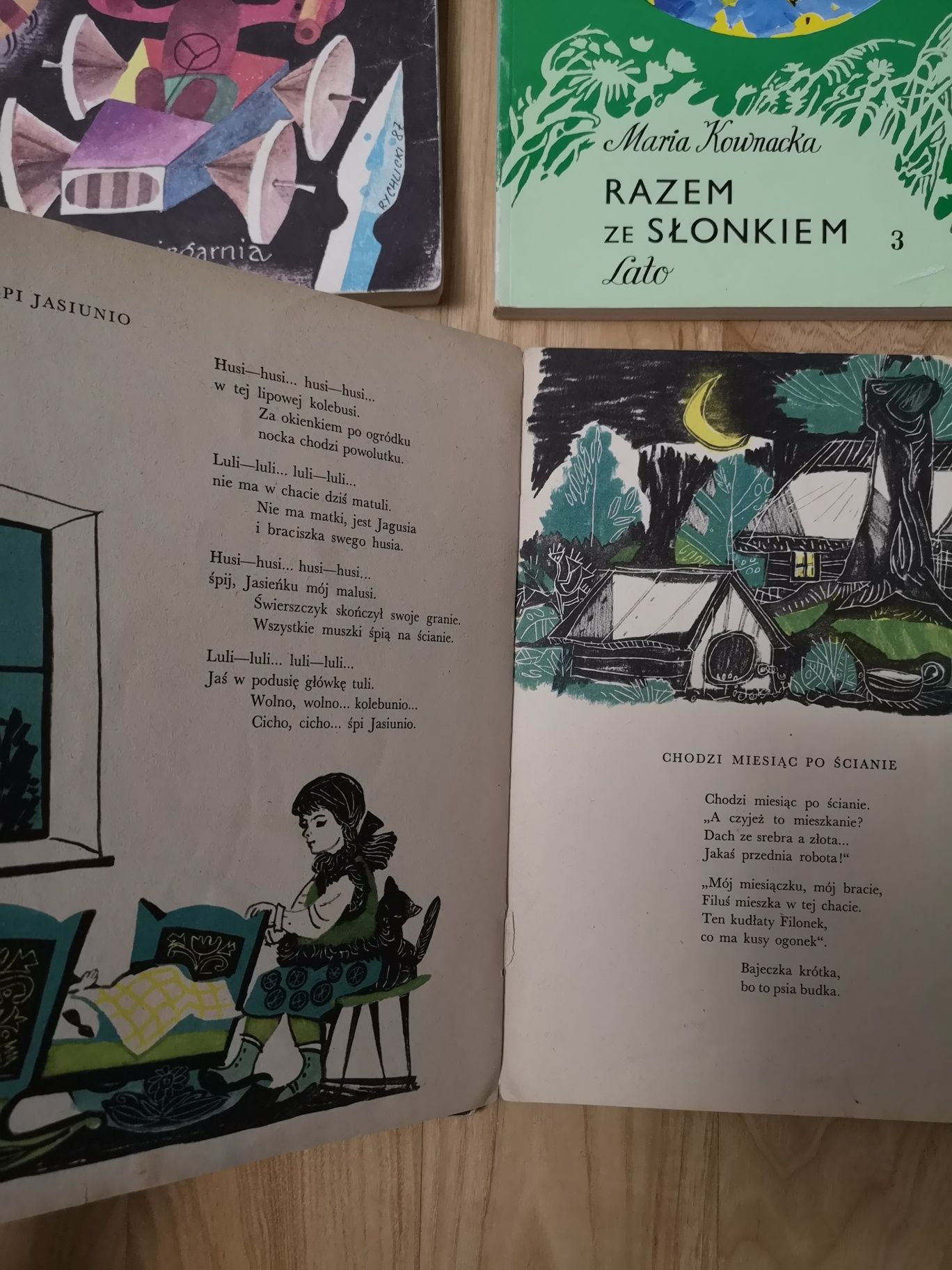 4 stare książki dla dzieci Porazińska Kownacka