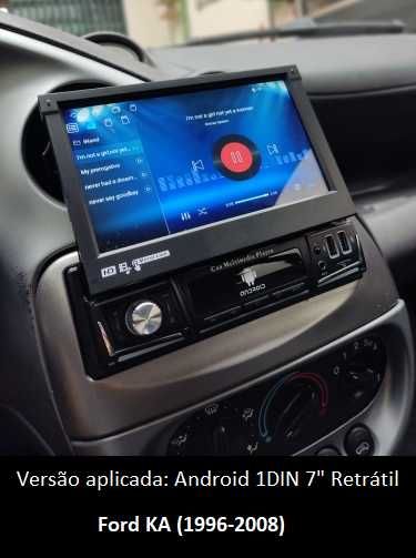 (NOVO) Rádio 1DIN Ford KA • (1996 a 2016) • Android GPS (2DIN)