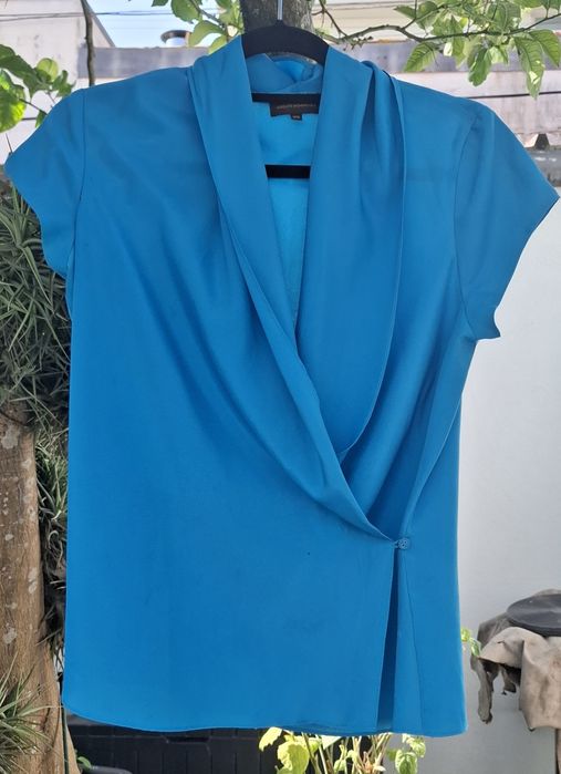 Blusa de trespasse