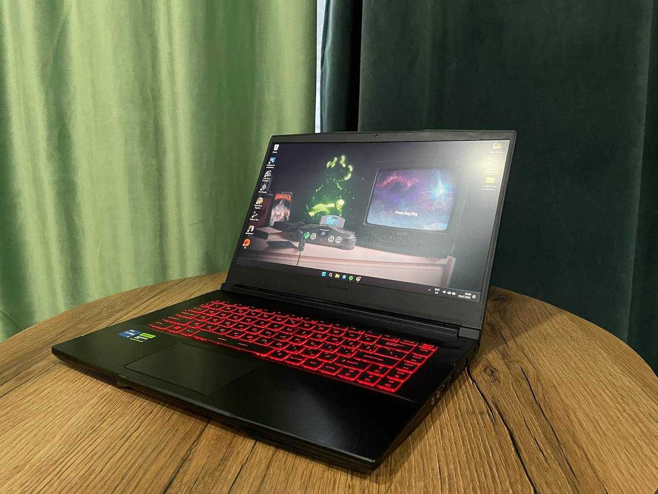 Ігровий ноутбук MSI GF63 Thin з RTX 3050, i5-12450H, 16 ГБ ОЗУ та SSD