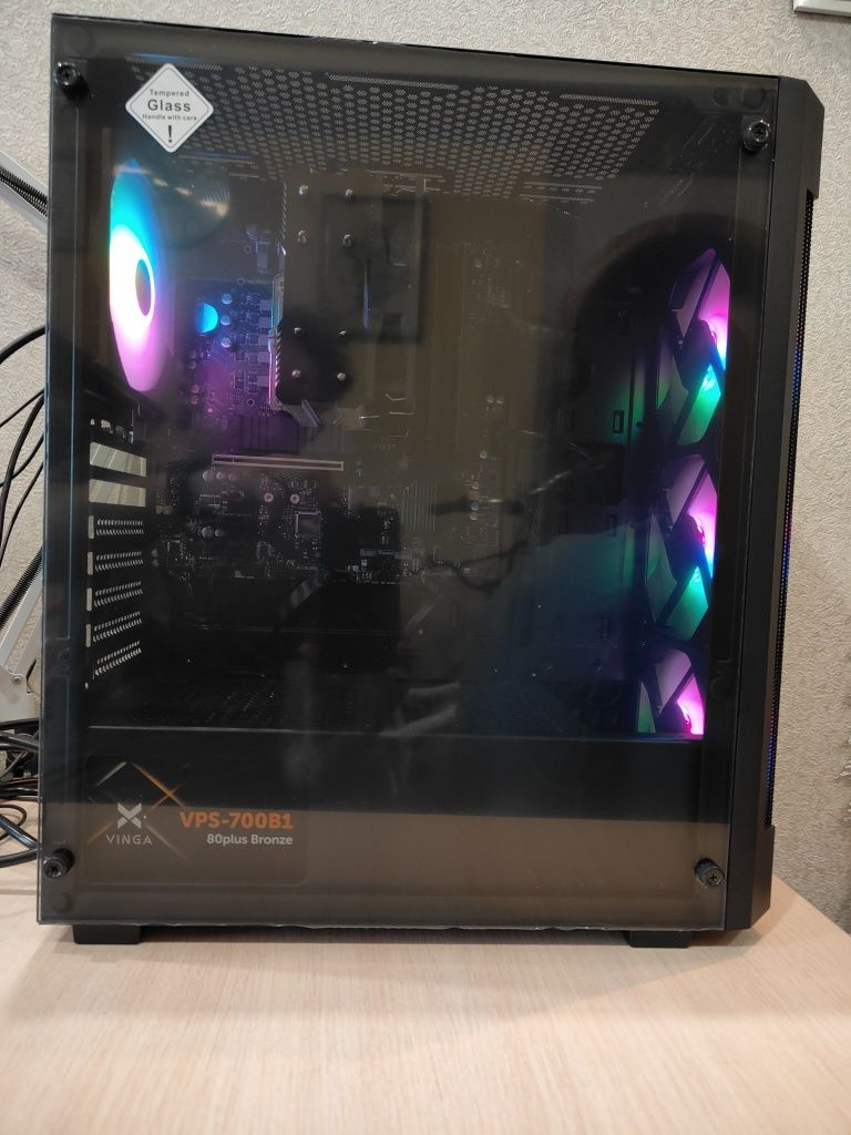 Потужний ПК i5-12400F/B760m/16Gb DDR5-5600/SSD 512 Gb/700W