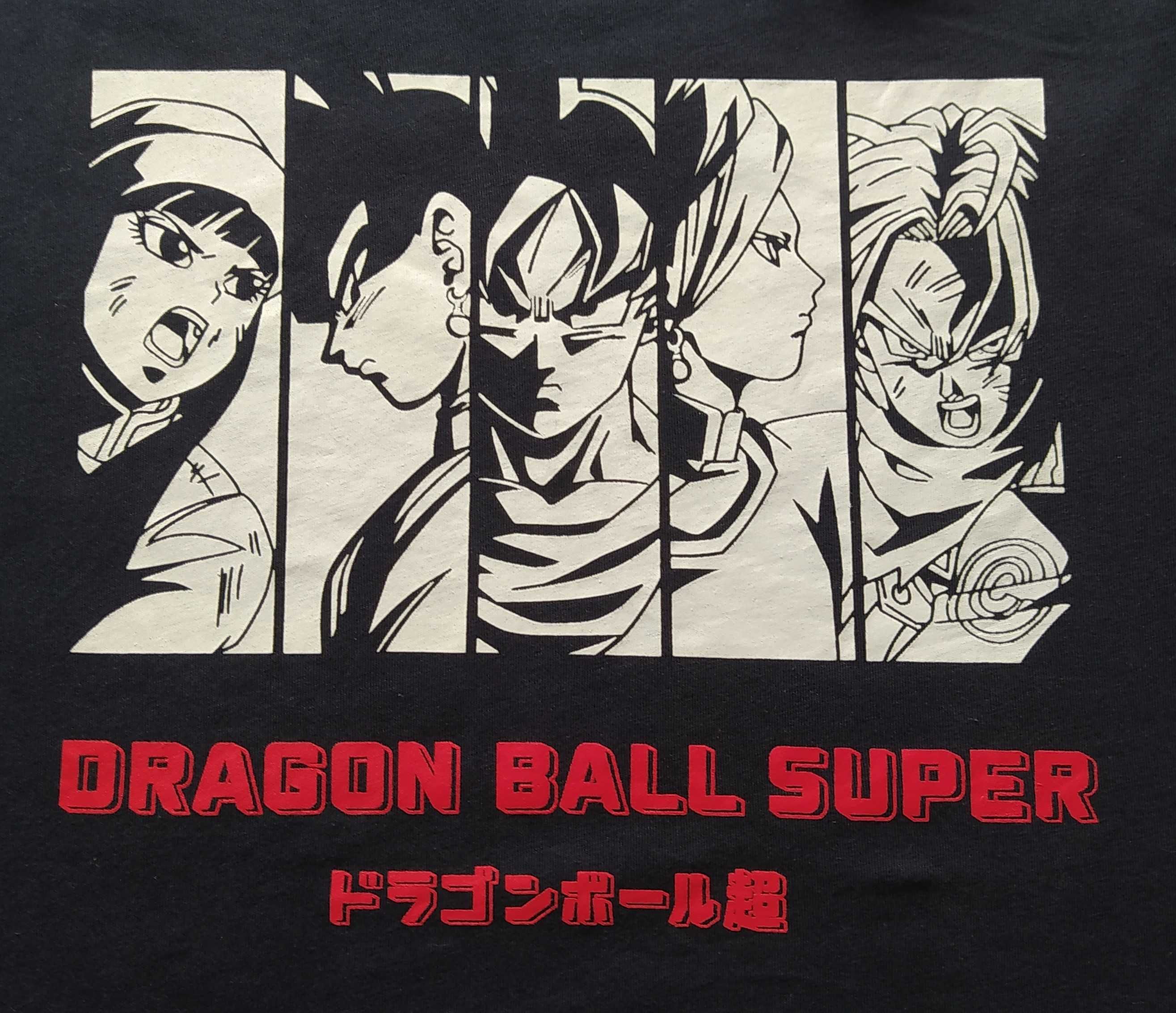 Koszulka Bawełna Dragon Ball Super KIABI Wall Denim Toei Animation