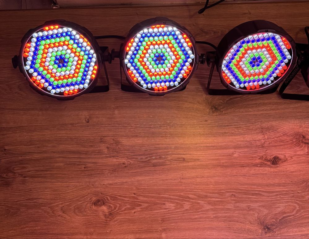 Led Par Beamz Flatpar 118