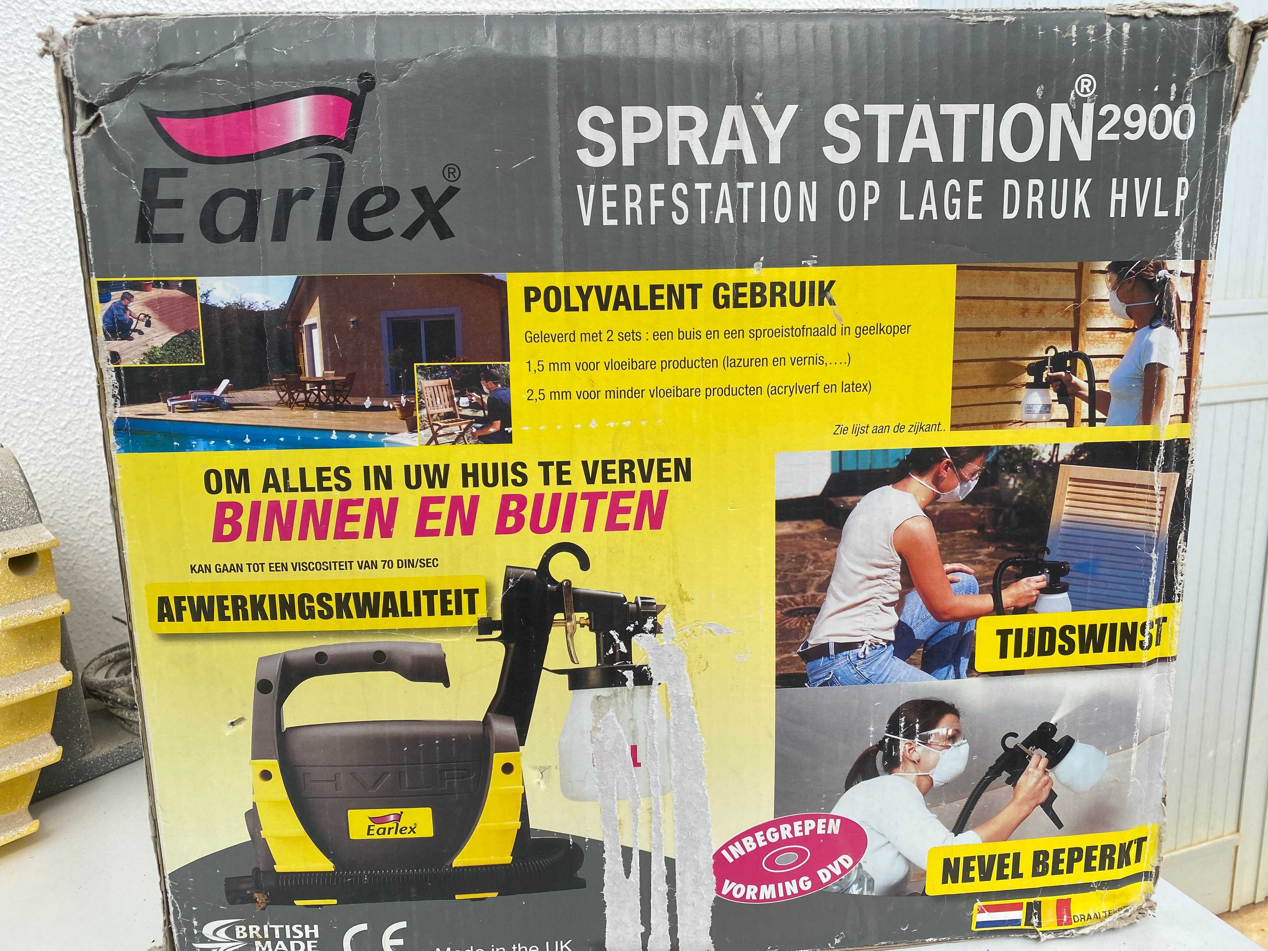 Pistola de pintura elétrica Earlex Spray Station 2900