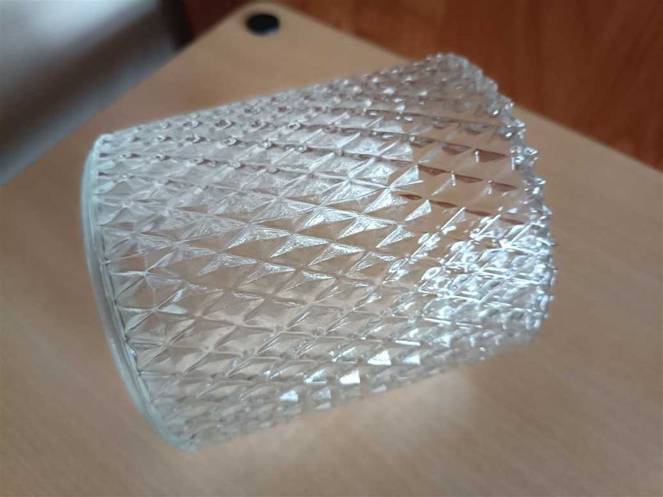 Klosz do lampy wiszącej lub kinkietowej - lata 70