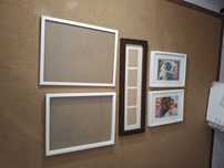 5 quadros /molduras
