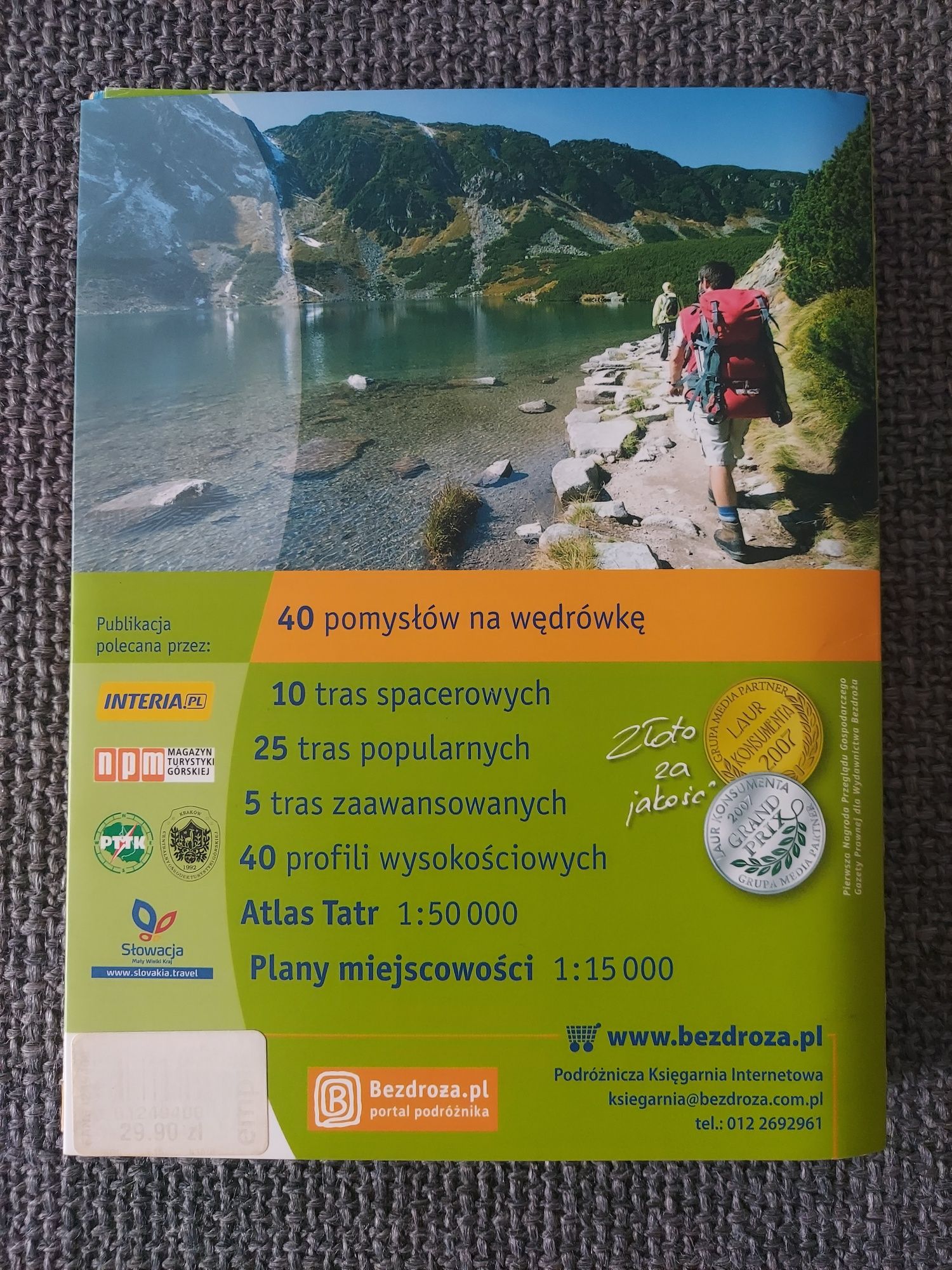 Tatry Polskie i Słowackie przewodnik górski