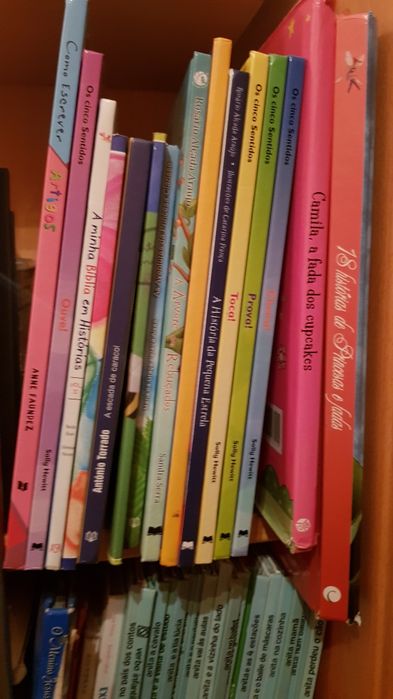 Diversos livros de criança