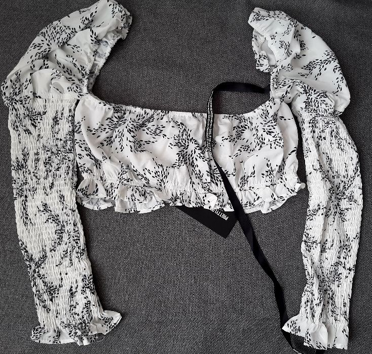 Króki crop top rozmiar XL