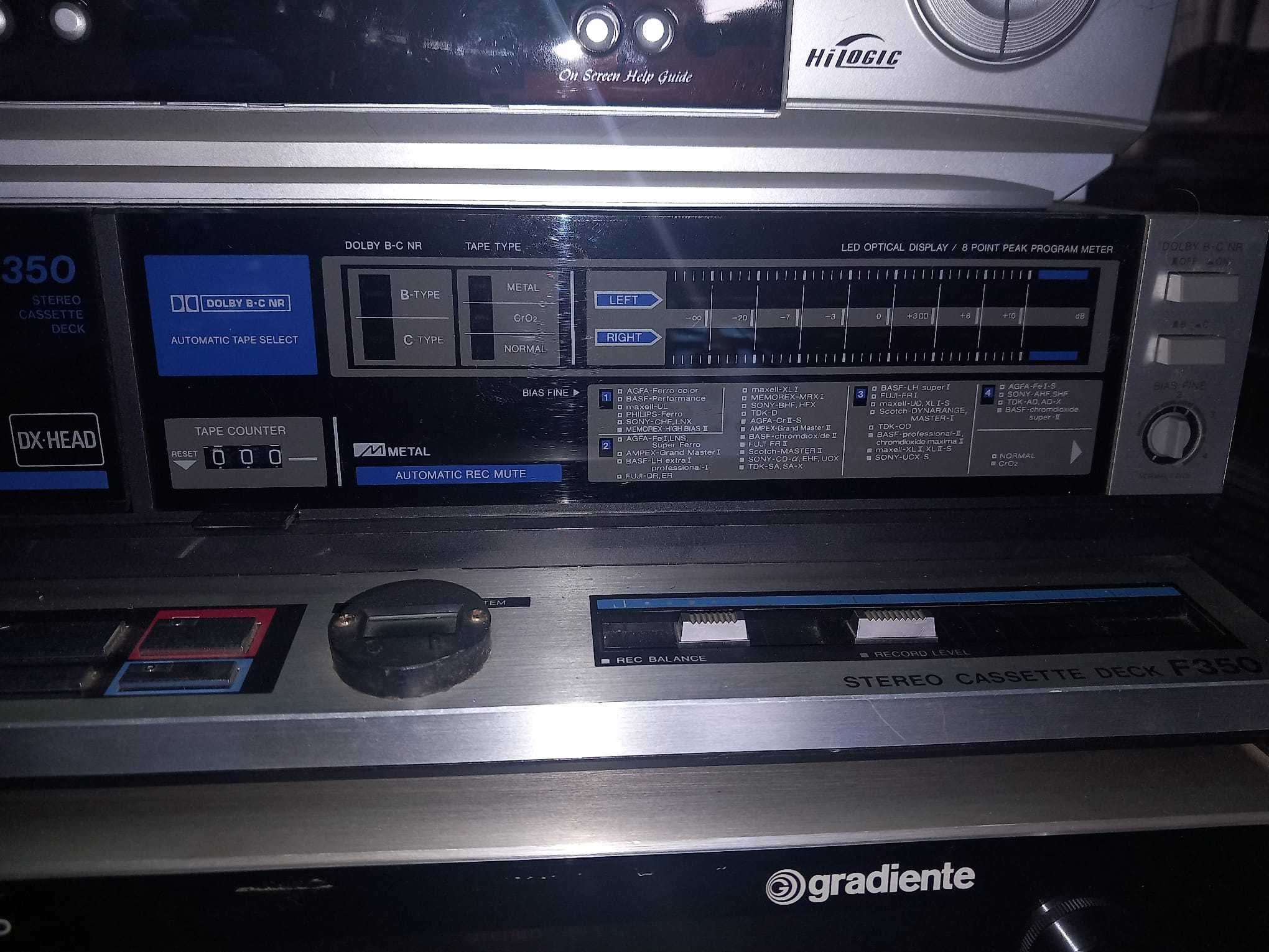 AIWA F350 Gravador de cassetes