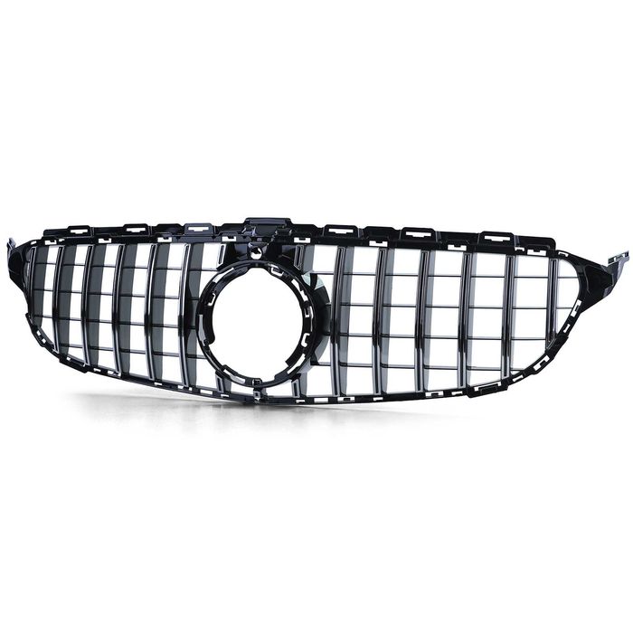 Grelha AMG/Panamericana preta Mercedes Classe C W205/S205 de 18a21