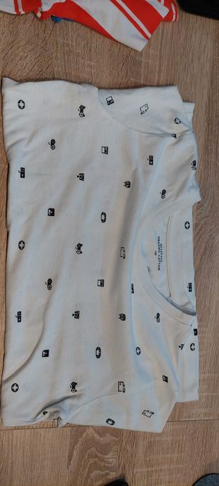 Paka ciuszków 3 szt koszulki długi rękaw rozmiar 128-140