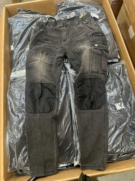 Spodnie Caterpillar Dynamic Denim Stretch Jeans Ciemno Szary