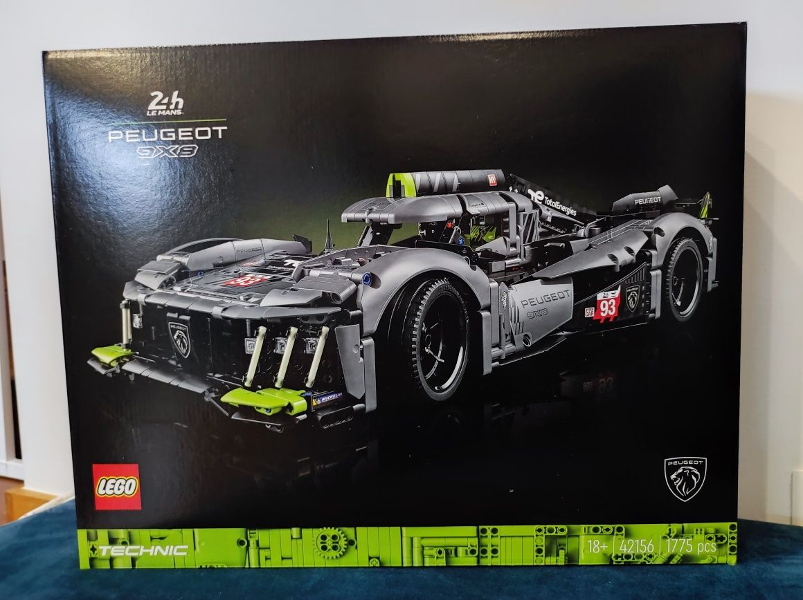 LEGO Technic 42156 PEUGEOT 9X8 24H Le Mans Hybrid Hypercar - SELADO