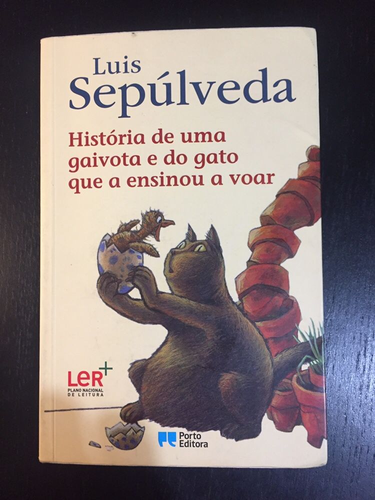 historia de uma gaivota e do gato que a