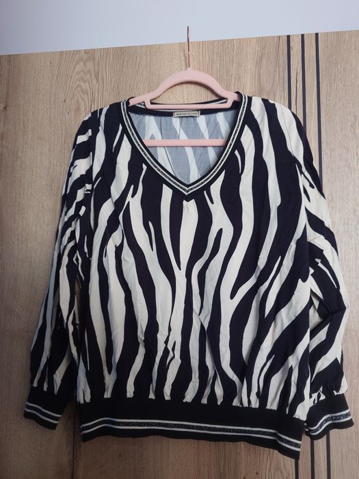 Bluzka w zebrę New Collection Made in Italy 38/40