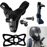 Кріплення телефона на шолом тримач GoPro мотоцикла на підборіддя