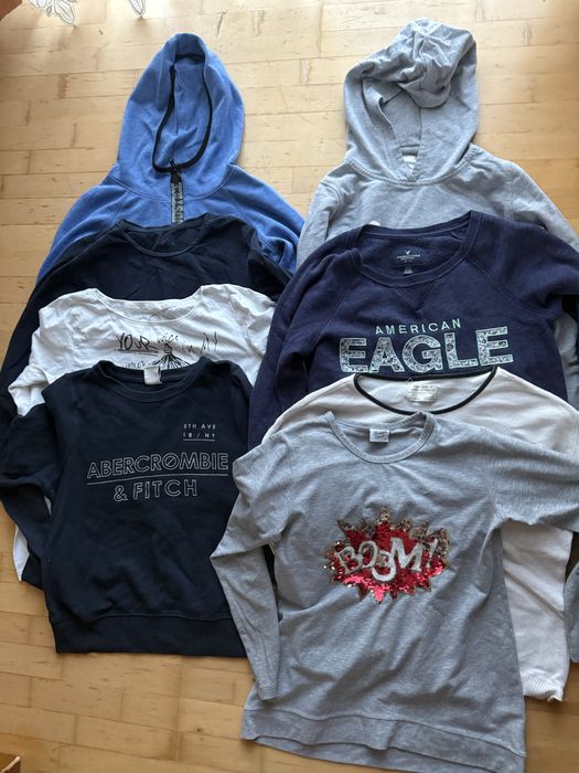 Bluzy bluzki roz. 152-158 - 8 sztuk