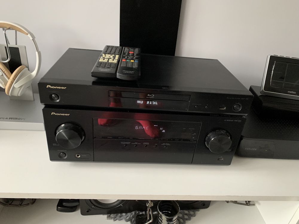 Amplituner Pioneer VSX-323 Plus DVD Pioneer BDP-160/GW/Piloty!