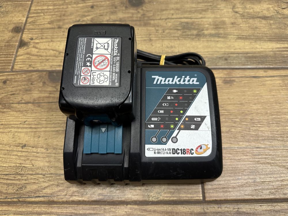 Zestaw bateria akumulator 18V 5AH + ładowarka DC18RC Makita