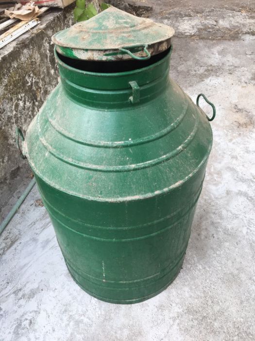 Pote Azeite limpo por dentro