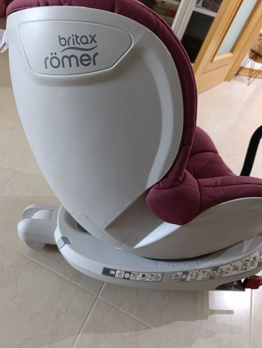 Cadeira auto Britax Romer DualFix wine rose
