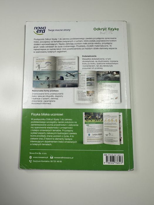 podręcznik odkryć fizykę 1 nowa era