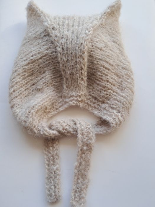 Czapka dziecięca Kotek.Alpaka..3-5 lat