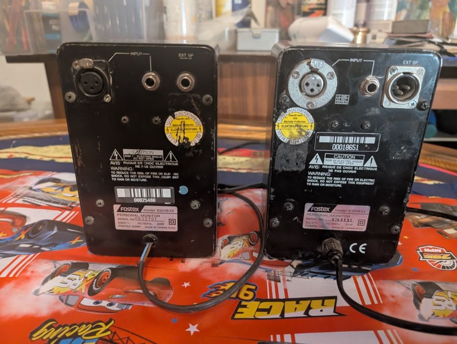 Monitory Fostex 6301B 3x . Dwie sztuki