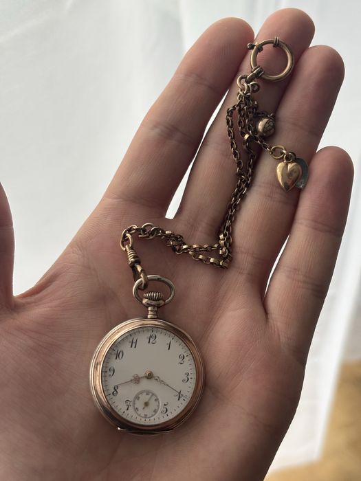 Omega – damski zegarek kieszonkowy – Grand Prix Paris 1900