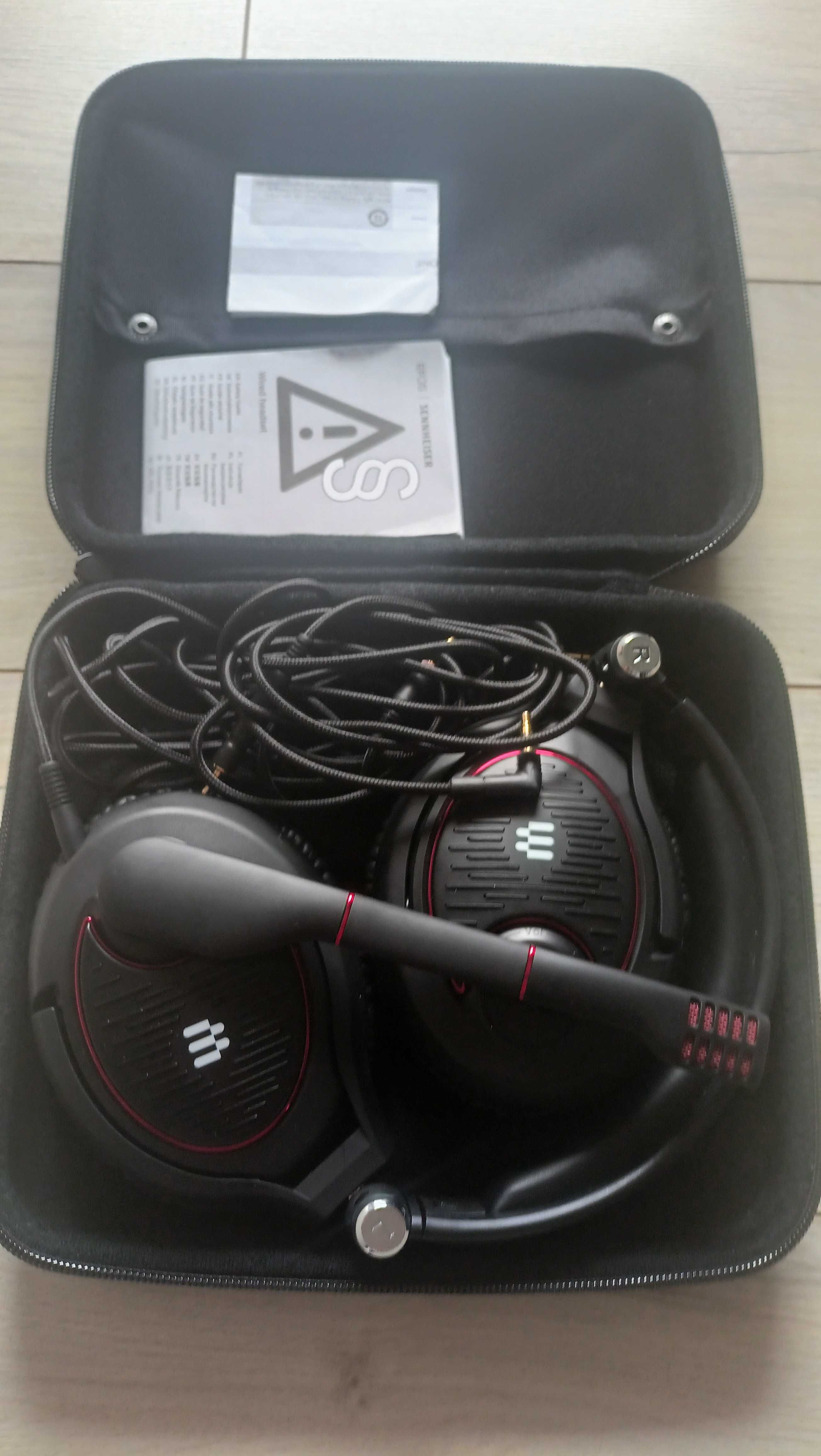 Słuchawki Sennheiser Game Zero gaming series Black. Nowe!