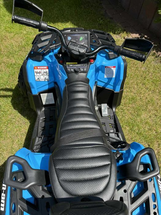 Quad na akumulator Can-Am 24V Outlander ATV 4x200W Miękkie koła