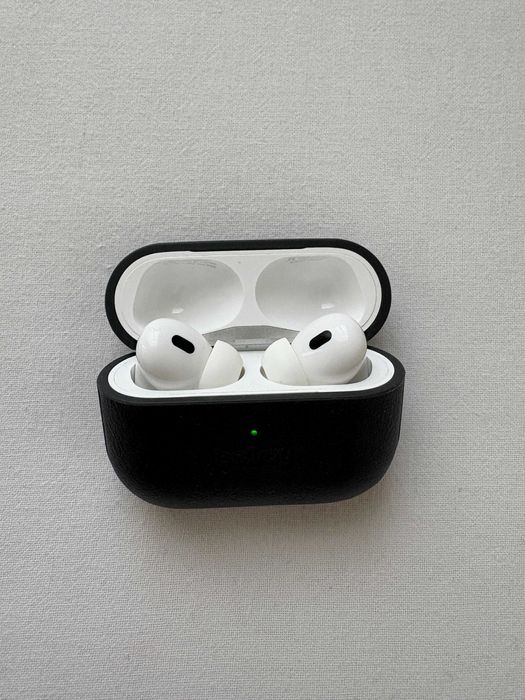 Airpods Pro 2, February 2025, with Bellroy case like new