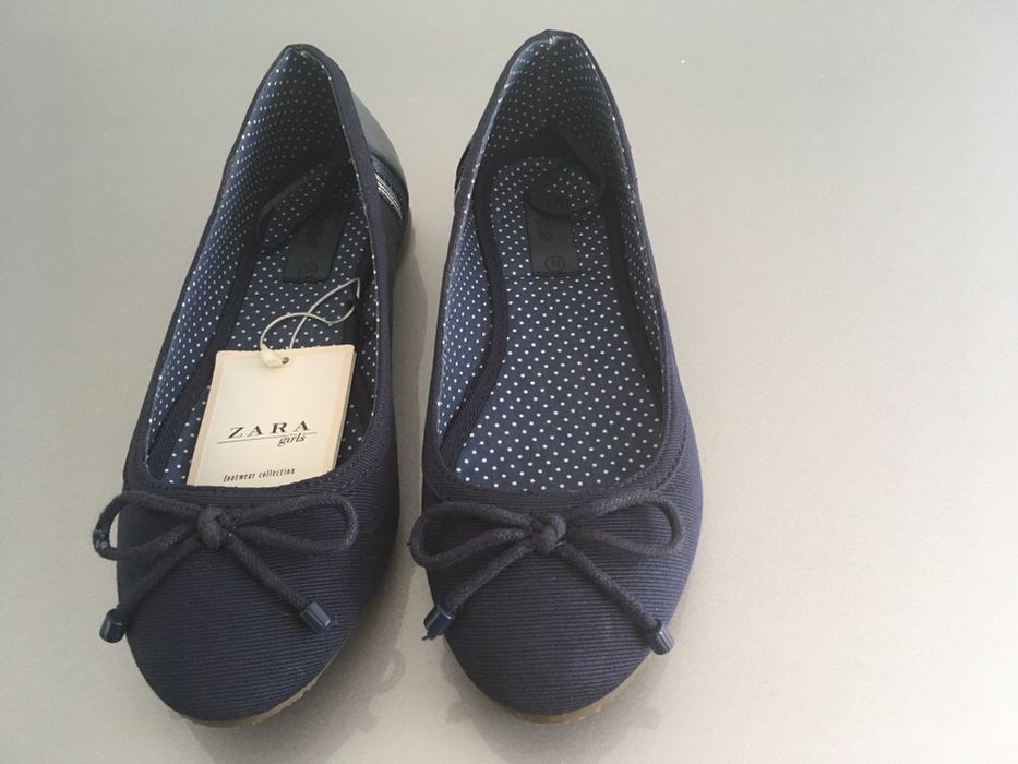 Nowe balerinki Zara 34